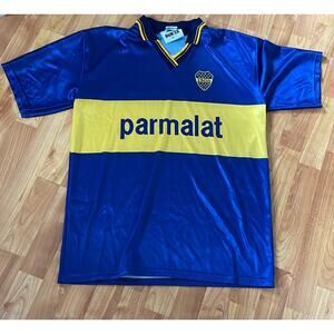 Boca Juniors Retro vintage Burka original‎ soccer jersey